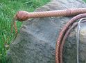 8ft Natural Tan 12 plait Classic American Bullwhip B